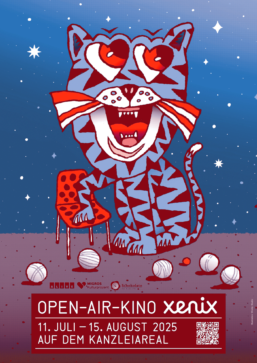 Open-Air-Kino Xenix  11. Juli – 15. August 2025