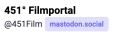 451° Filmportal auch auf Bluesky und Mastodon